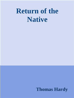 cover image of Return of the Native